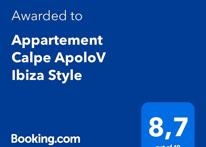 Appartement Calpe Apolov Ibiza Style